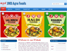 Tablet Screenshot of jmdspices.com